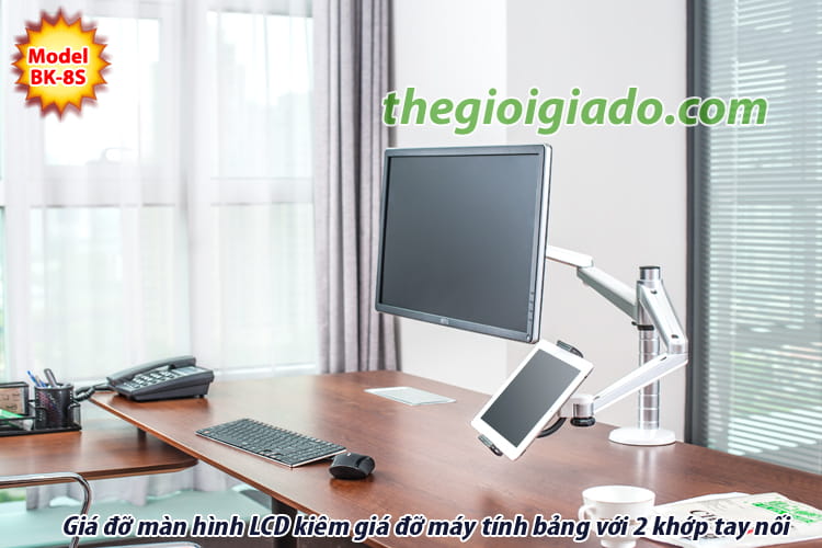 giá đỡ màn hình LCD kiêm giá đỡ MÁY TÍNH BẢNG dùng cho dân văn phòng giá đỡ màn hình LCD kiêm giá đỡ MÁY TÍNH BẢNG dùng cho dân văn phòng