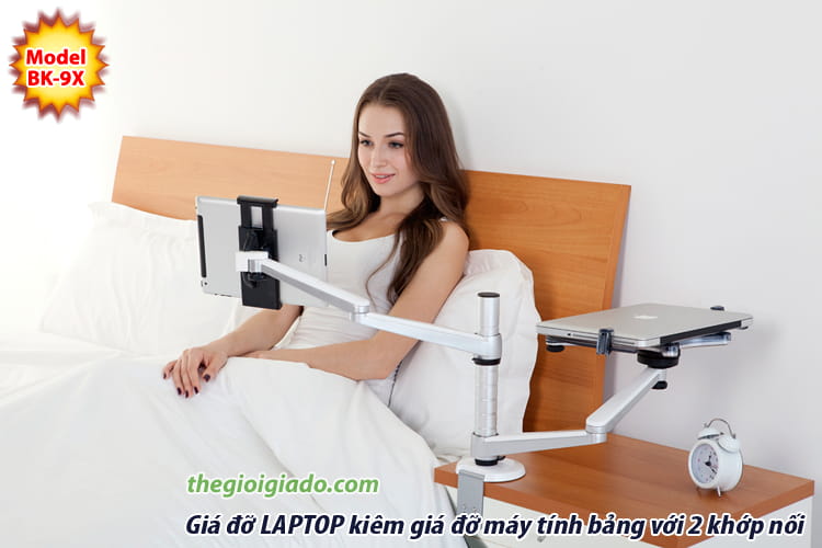 Giá đỡ LAPTOP kiêm giá đỡ MÁY TÍNH BẢNG dùng cho dân văn phòng Giá đỡ LAPTOP kiêm giá đỡ MÁY TÍNH BẢNG dùng cho dân văn phòng