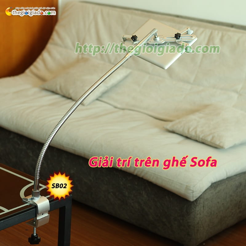 Giá đỡ Ipad nằm trên giường,Giá đỡ Ipad trên oto Giá đỡ Ipad nằm trên giường,Giá đỡ Ipad trên oto