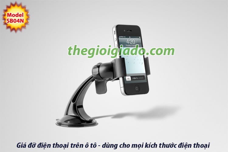 giá đỡ điện thoại dùng trên ô tô, giá đỡ điện thoại hút chân không trên ô tô, giá đỡ điện thoại trên xe hơi,Giá đỡ điện thoại dùng trên oto,GIÁ ĐỠ SMARTPHONE DÙNG TRÊN XE ÔTÔ, - MODEL: SB04N giá đỡ điện thoại dùng trên ô tô, giá đỡ điện thoại hút chân không trên ô tô, giá đỡ điện thoại trên xe hơi,Giá đỡ điện thoại dùng trên oto,GIÁ ĐỠ SMARTPHONE DÙNG TRÊN XE ÔTÔ, - MODEL: SB04N