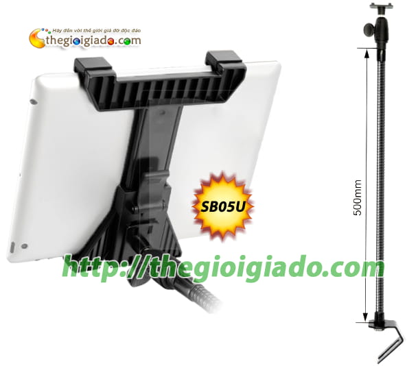 GIÁ ĐỠ MÁY TÍNH BẢNG TRÊN ÔTÔ- Model: SB05U GIÁ ĐỠ MÁY TÍNH BẢNG TRÊN ÔTÔ- Model: SB05U