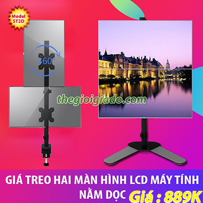 Giá đỡ 2 màn hình LCD máy tính
