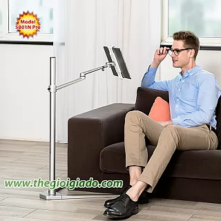 Giá đỡ Ipad pro kiểu chân đế nằm trên giường Model SB01N Pro