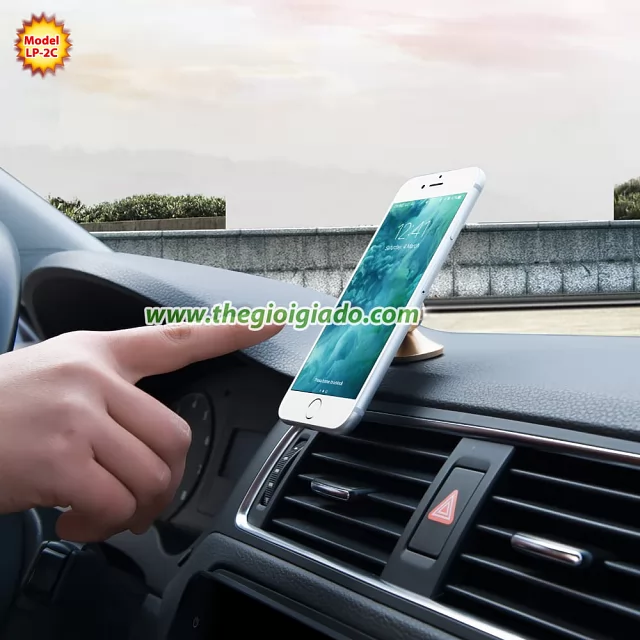 Giá đỡ điện thoại trên xe hơi dán táp-lô model LP-2C