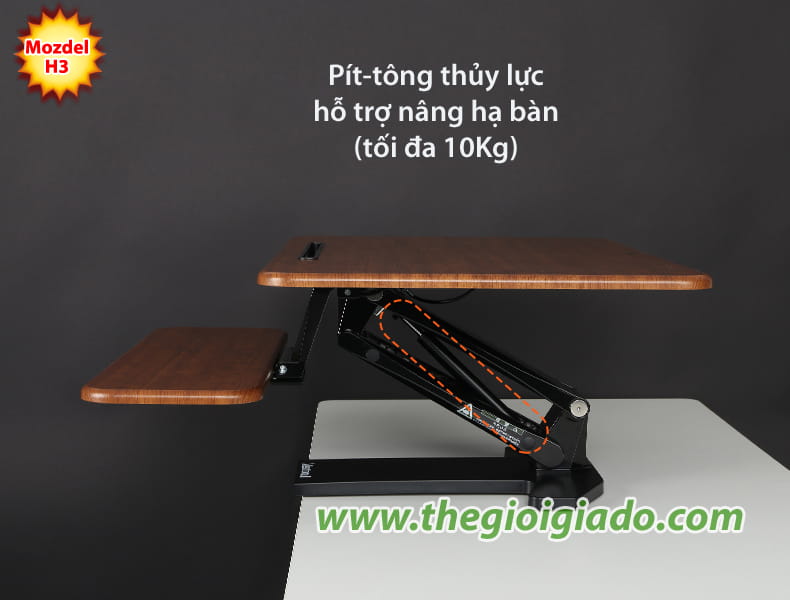 B&agrave;n n&acirc;ng điều chỉnh chiều cao model H3 