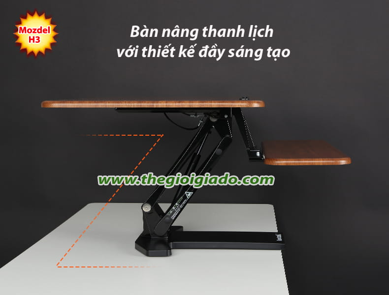 B&agrave;n n&acirc;ng điều chỉnh chiều cao model H3 
