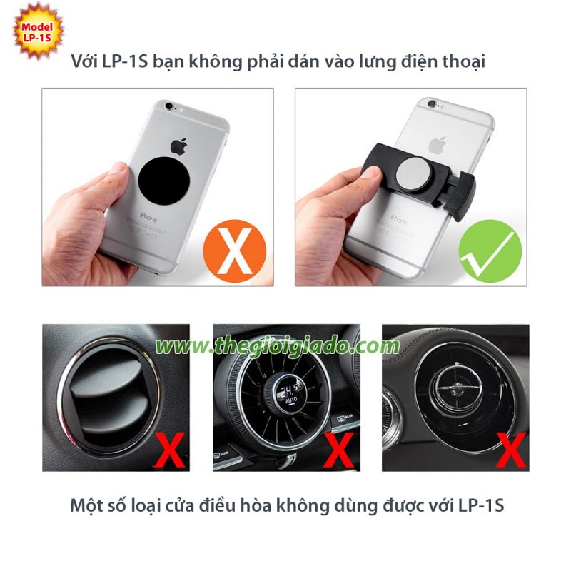 Gi&aacute; đỡ điện thoại tr&ecirc;n xe hơi