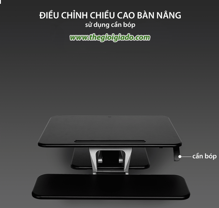 B&agrave;n n&acirc;ng điều chỉnh chiều cao