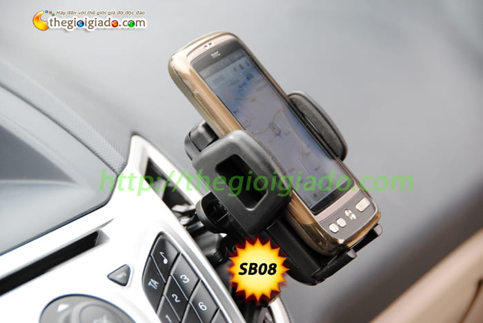 GI&Aacute; ĐỠ SMARTPHONE D&Ugrave;NG TR&Ecirc;N XE &Ocirc;T&Ocirc;,Gi&aacute; đỡ điện thoại d&ugrave;ng tr&ecirc;n oto - MODEL: SB08