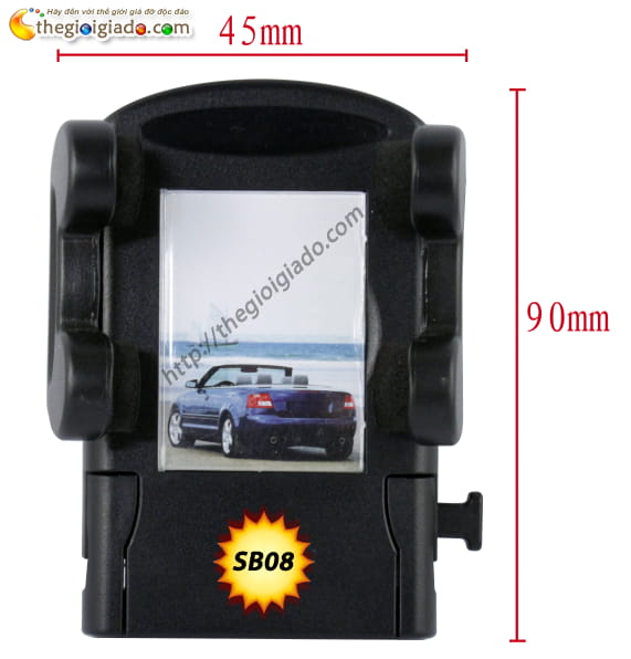 GI&Aacute; ĐỠ SMARTPHONE D&Ugrave;NG TR&Ecirc;N XE &Ocirc;T&Ocirc;,Gi&aacute; đỡ điện thoại d&ugrave;ng tr&ecirc;n oto - MODEL: SB08