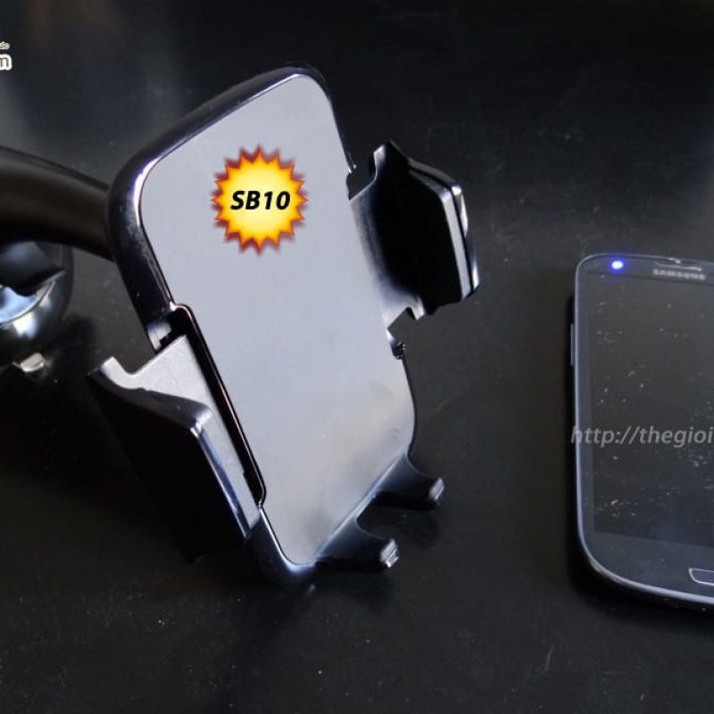 Gi&aacute; đỡ điện thoại tr&ecirc;n oto,GI&Aacute; ĐỠ SMARTPHONE D&Ugrave;NG TR&Ecirc;N XE &Ocirc;T&Ocirc; - MODEL: SB10 