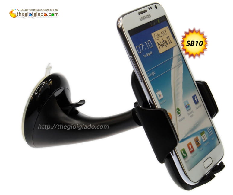 Gi&aacute; đỡ điện thoại tr&ecirc;n oto,GI&Aacute; ĐỠ SMARTPHONE D&Ugrave;NG TR&Ecirc;N XE &Ocirc;T&Ocirc; - MODEL: SB10 