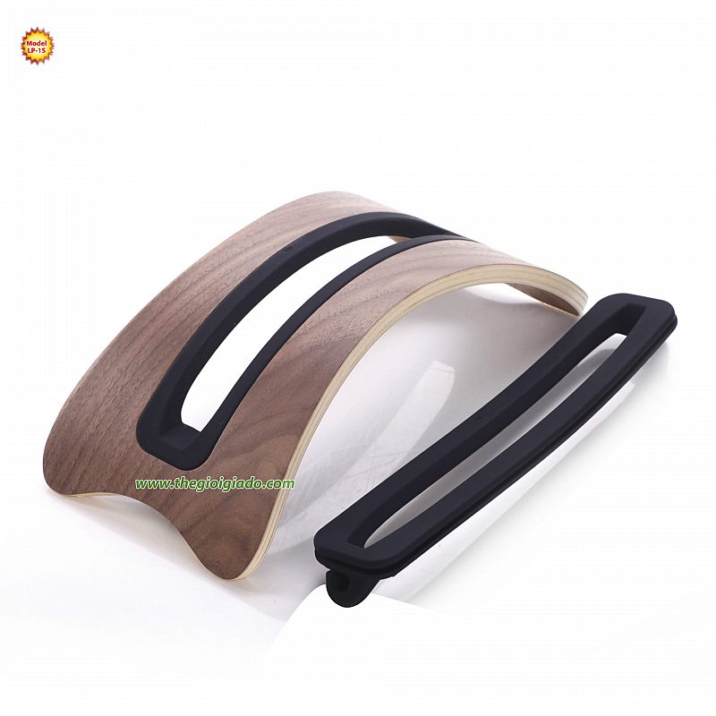 Giá đỡ MacBook để bàn chất liệu gỗ Giá đỡ MacBook để bàn chất liệu gỗ
