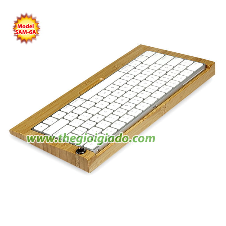 Gi&aacute; đỡ b&agrave;n ph&iacute;m Apple chất liệu gỗ SAM-6A
