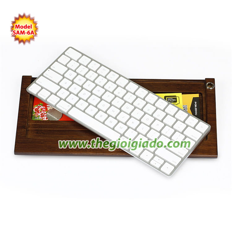 Gi&aacute; đỡ b&agrave;n ph&iacute;m Apple chất liệu gỗ SAM-6A