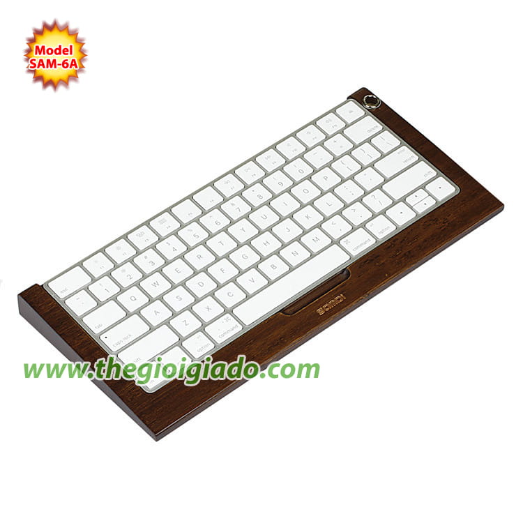 Gi&aacute; đỡ b&agrave;n ph&iacute;m Apple chất liệu gỗ SAM-6A
