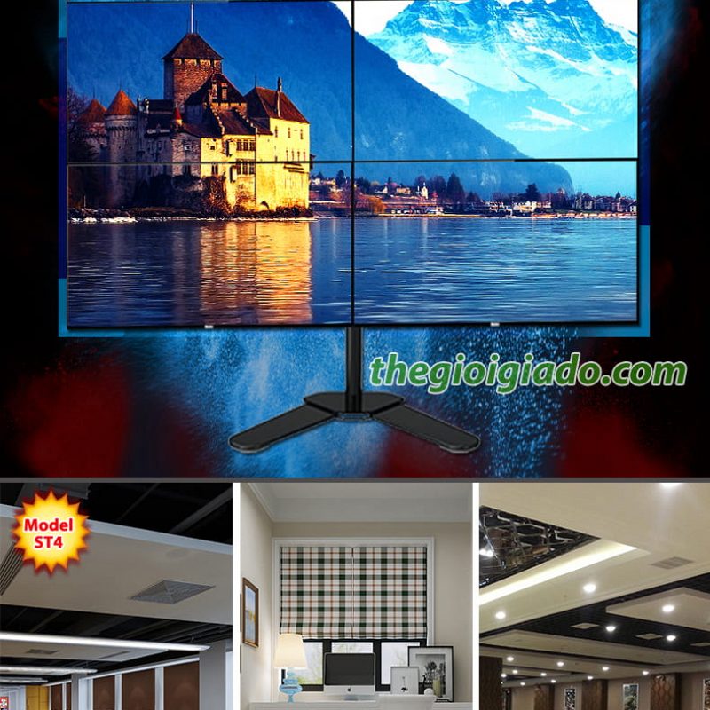 Gi&aacute; đỡ 4 m&agrave;n h&igrave;nh LCD model ST4