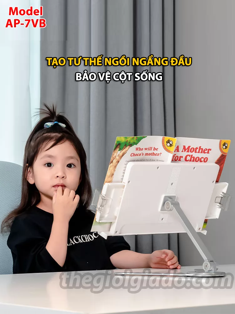 Giá đỡ đọc sách kiêm giá đỡ ipad và điện thoại có chân đế