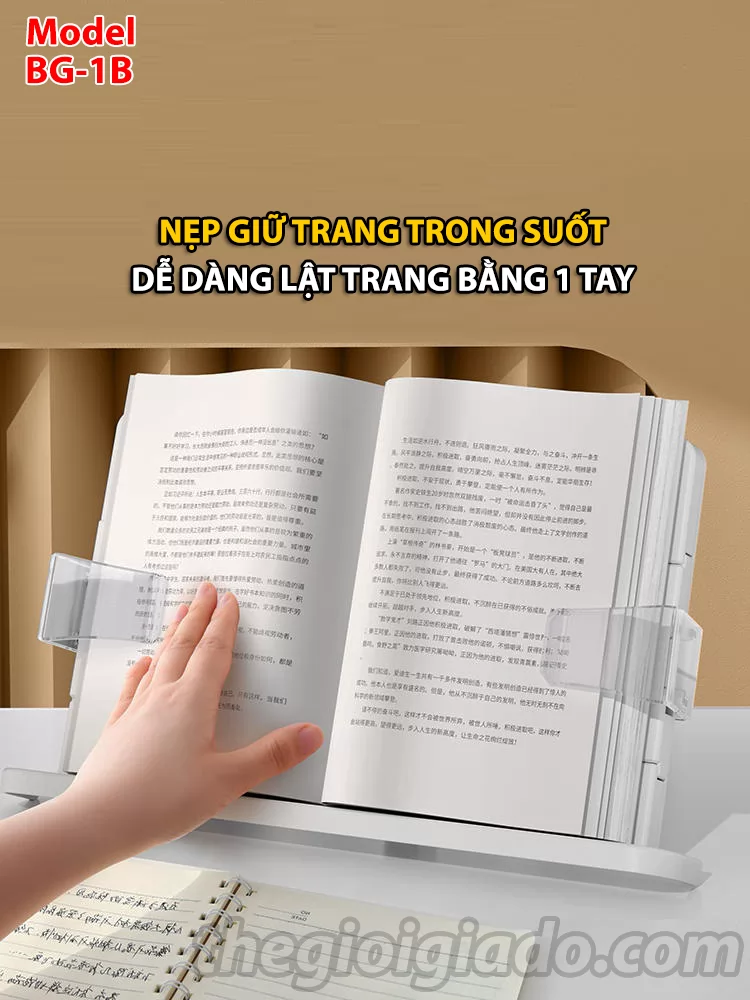 Giá đỡ đọc sách kiêm giá đỡ ipad và điện thoại