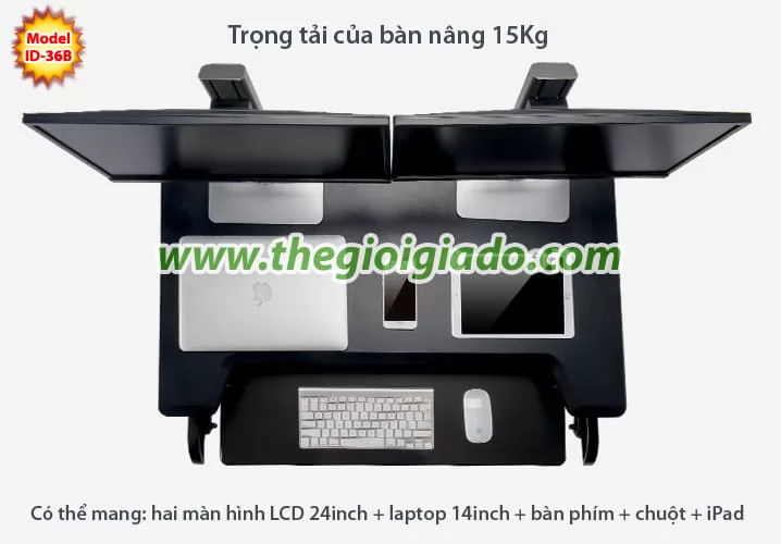 Bàn nâng điều chỉnh chiều cao model ID-36B