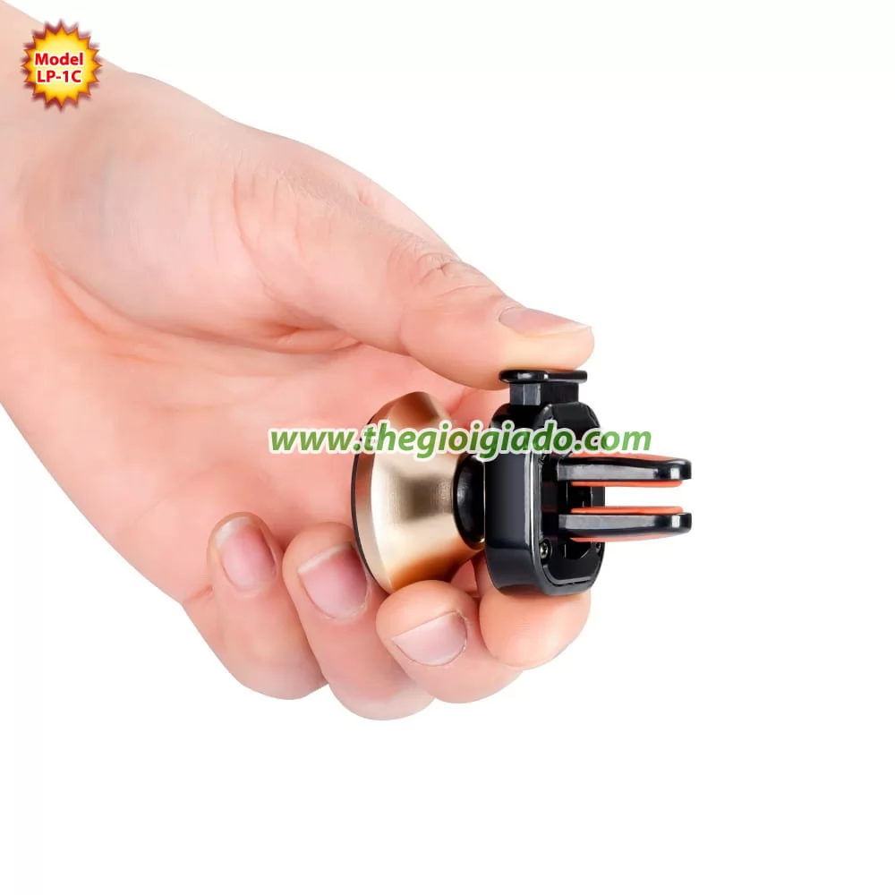 Giá treo điện thoại trên xe hơi kẹp cửa điều hòa model LP-1C