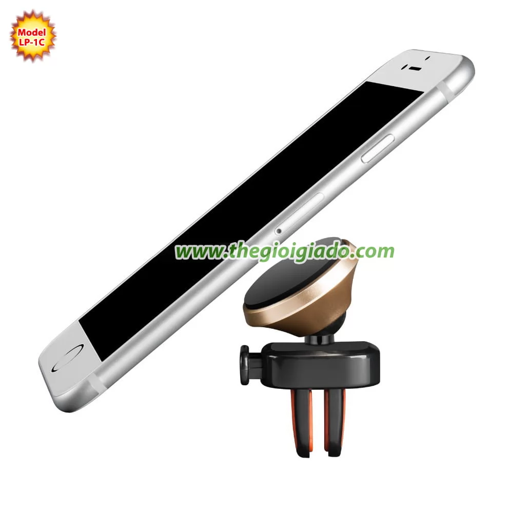 Giá treo điện thoại trên xe hơi kẹp cửa điều hòa model LP-1C