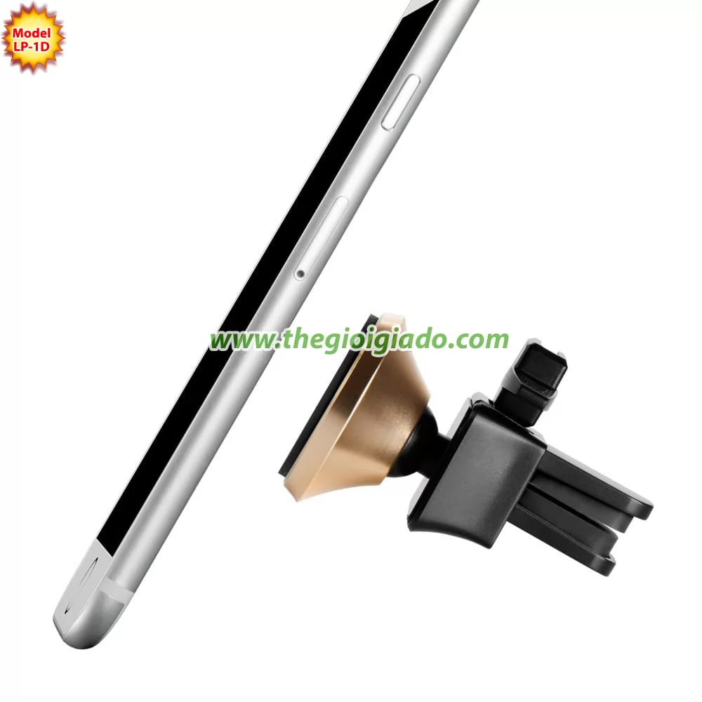 Giá treo điện thoại trên xe hơi kẹp cửa điều hòa model LP-1D