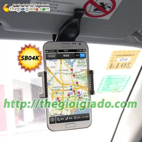 Giá đỡ điện thoại trên ôtô Model SB04K