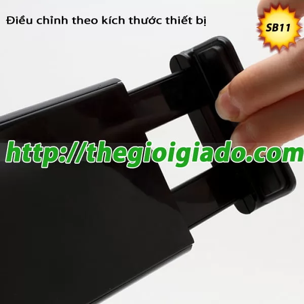 Giá đỡ máy tính bảng kiêm giá đỡ điện thoại trên xe hơi Model SB11