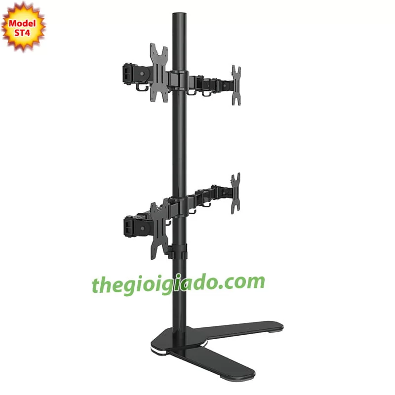 Giá đỡ 4 màn hình LCD model ST4
