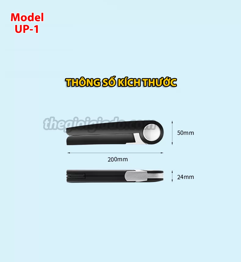 Giá đỡ điện thoại kiêm máy tính bảng và laptop trên bàn
